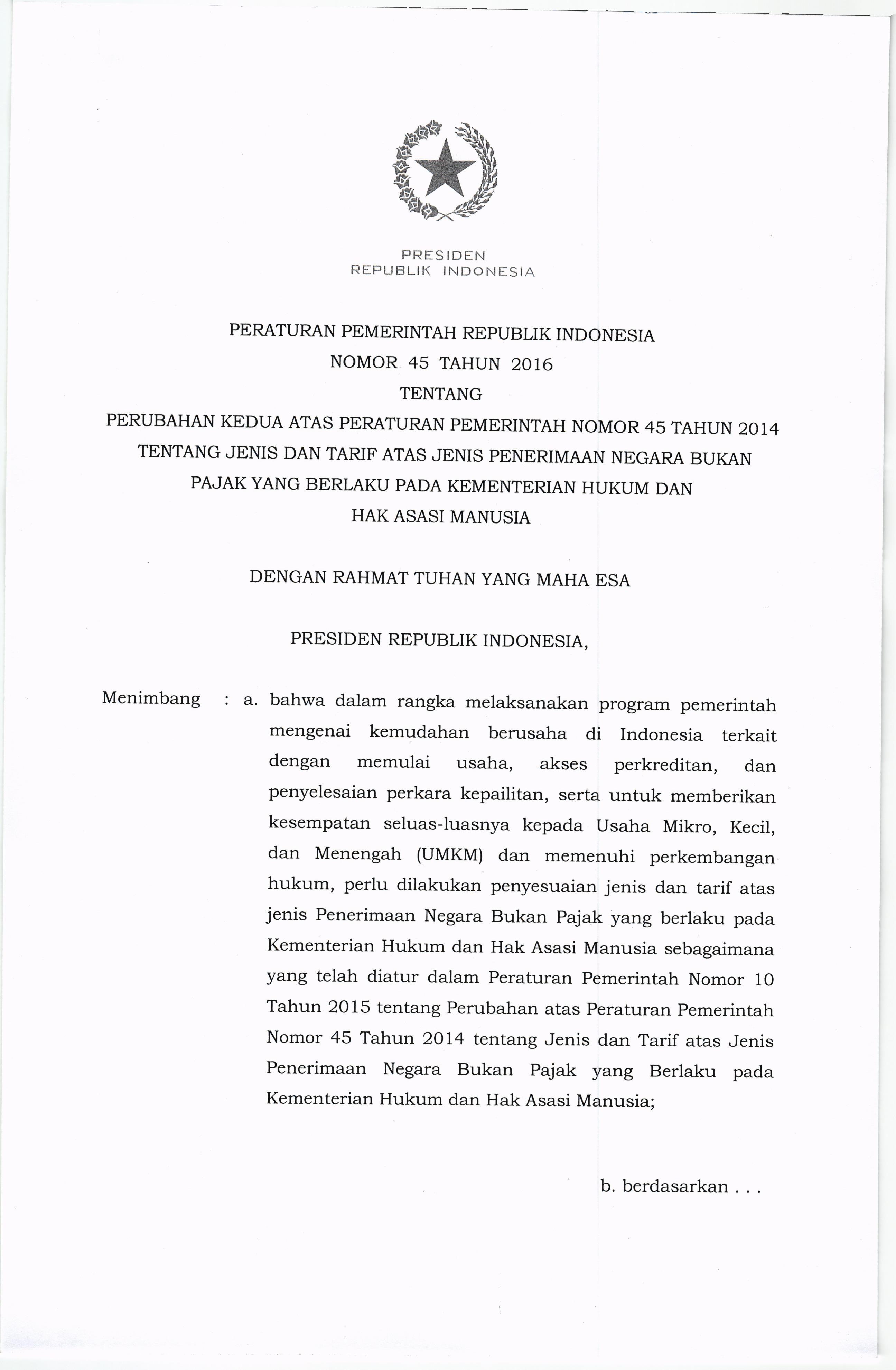 Kompilasi Peraturan Perundangan